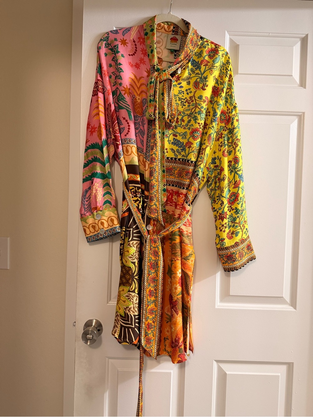 Farm Rio Scarves Dress - Picture 2 of 10